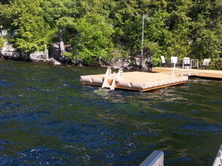 10ft x 24ft Floating Pontoon Dock in Haliburton 2.jpg